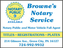 Browne's Notary Service